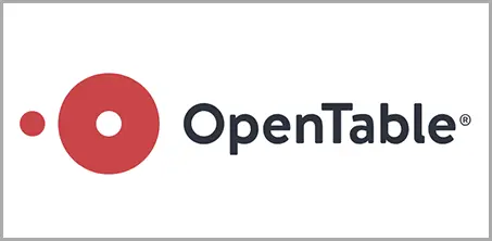 Book your table on OPEN TABLE